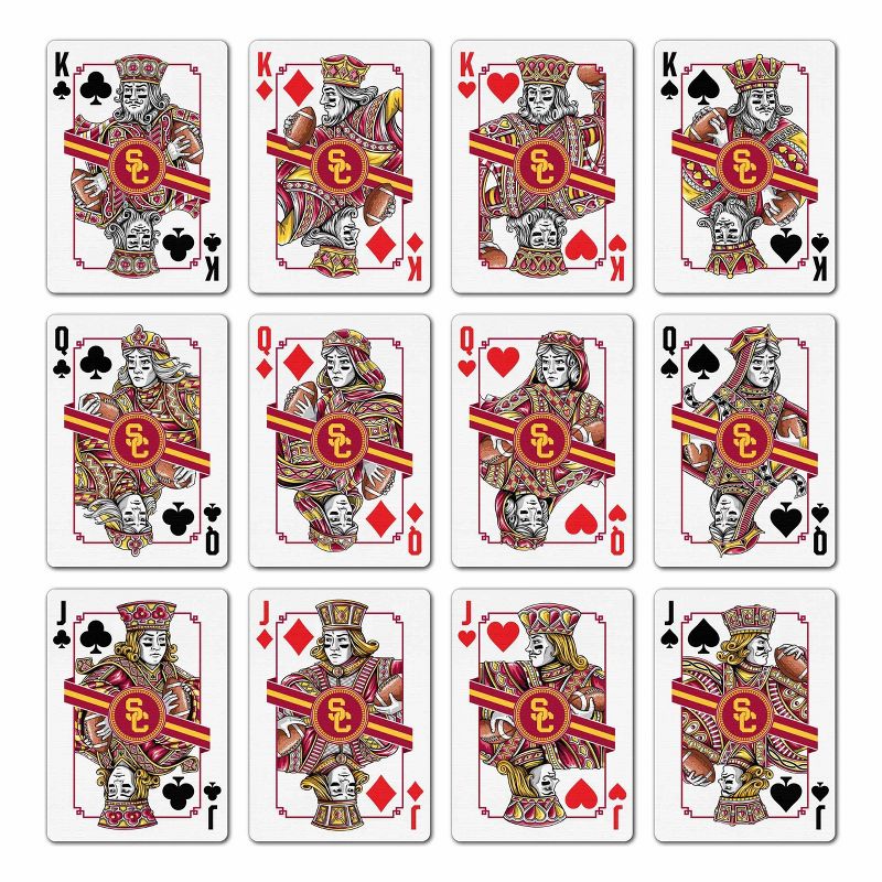 NCAA USC Trojans Classic Series Playing Cards, 2 of 6