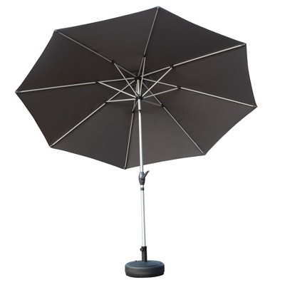 Gloweer 10FT/9FT/7.5FT Patio Umbrella, Outdoor Table Umbrella with Push Button Tilt and Crank, UV Protection Waterproof Market Umbrella