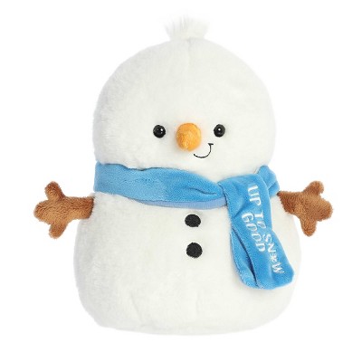 Aurora Medium White JUST SAYIN' 8" Up To Snow Good Witty Stuffed Animal