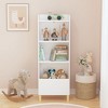 LIVAREEmlen Bookcase, Book Display, Bookshelf Toy Storage Cabinet Organizer for Children's Room, Playroom, Nursery - 4 of 4