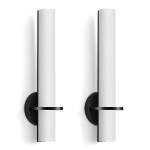 KAISITE Modern LED Wall Sconces, Set of 2 with Frosted Acrylic Shades, 18W - 1 of 4