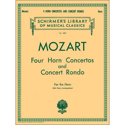 G. Schirmer Four Horn Concertos And Concert Rondo for The Horn with Piano Accompaniment