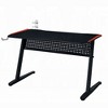 RISOKEYS Gaming Computer Desk Gaming Table with Cup Holder Headphone Hook,Z-Shaped Leg, Easy to Assemble for Bedroom Small Space Upgrade,Black and Red - 2 of 4