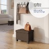 StorageBud Storage Ottoman for Bedroom End of Bed, Fabric Storage Bench, Large Storage Ottoman Bench, Entryway Bench with Storage - 3 of 4