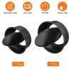 Unique Bargains Aluminum Alloy Nonstick Coating Removable Bottom Durable Round Cake Pan 1 Set - 3 of 4