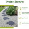 Garden Central 4 Pack 18"x22" Natural Rock Stepping Stones for Walkways, DIY Landscaping Solution, Made with Recycled materials, Grey - 2 of 4