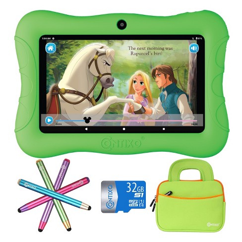 Contixo Kids Tablet V9 Bundle, 7 Hd, Ages 3-7, Camera, Parental