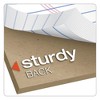 TOPS "The Legal Pad" Plus Ruled Perforated Pads with 40 pt. Back, Wide/Legal Rule, 50 White 8.5 x 11.75 Sheets, Dozen - 3 of 4