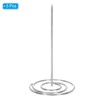Unique Bargains Metal Stand Bill Pictures Table Number Memo Place Card Holder 3 Pcs - 3 of 4