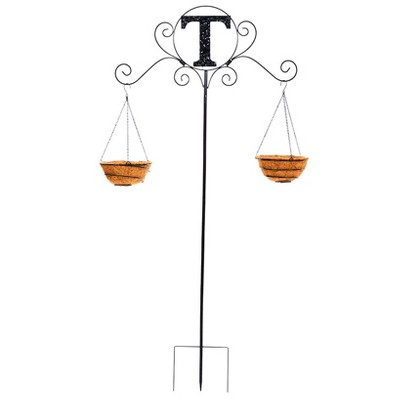 The Lakeside Collection Monogram Double Planter Stakes