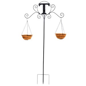 The Lakeside Collection Monogram Double Planter Stakes - 1 of 1