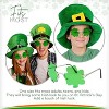 4E's Novelty Shamrock Glasses – Green St. Patrick's Day Sunglasses for Adults & Kids, Perfect Party Accessory for Men & Women - 3 of 4