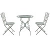 Semly 3 Bistro Setting - Outdoor - PAT5028 - Safavieh - 3 of 4