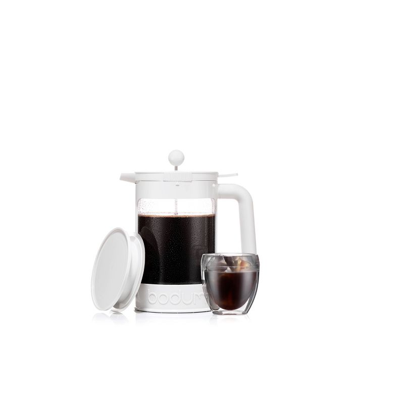 Bodum Bean Cold Brew Coffee Maker 12 Cup / 51oz - White, 6 of 13