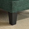Karl Home |110 in. W Pillow Top Arm Chellie 4-Seat U-shaped Sofa in Green - 4 of 4