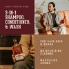 18.21 Man Made Sweet Tobacco 3-in-1 Men's Travel Size Shampoo, Conditioner + Body Wash, 3.4 oz - 3 of 4