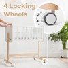 Wooden Bedside Bassinet Sleeper By Comfy Cubs - 4 of 4