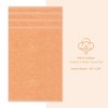 American Soft Linen Luxury Turkish 4 Piece Hand Towel Set, 100% Cotton  16x28 inches Soft and Quick Dry Hand Towels for Bathroom - 4 of 4