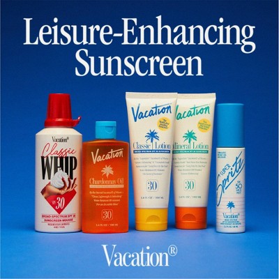 Vacation Chardonnay Oil Sunscreen - SPF 30 - 3.4 fl oz