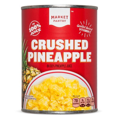 Crushed Pineapple in Juice 20oz - Market Pantry™