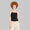 Women's Spaghetti Strap Bodysuit - Wild Fable™ Black Xs : Target