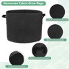 Unique Bargains Thickened Fabric Durable Handles Multipurpose Good Drainage Plant Grow Bags 5 Pcs - 2 of 4