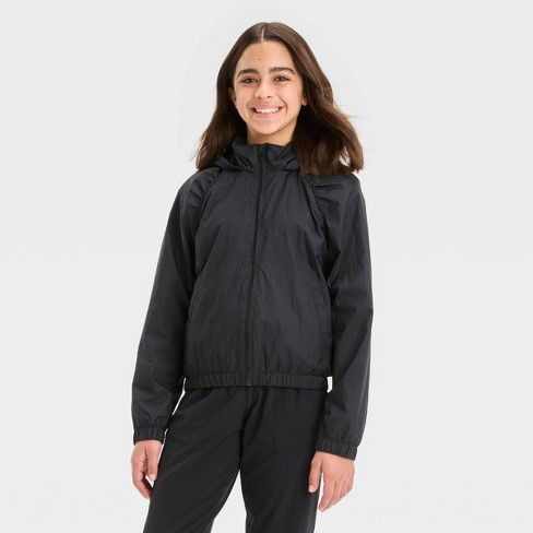 Women's Full Zip Jacket - All In Motion™ Black Xs : Target