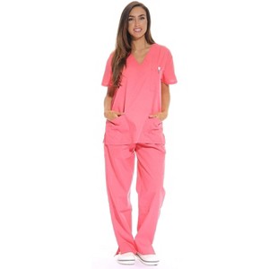 Just Love Women's Nursing Scrub Set - Six Pockets, V-Neck, Cargo Pant for Comfortable Workwear - 1 of 1