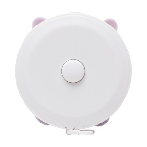 Unique Bargains Tape Measure Round Push-Button Tape Measure Pandas Design +/-5% Accuracy ABS 1.97"x1.97"x0.39" 1 Pcs - 1 of 3