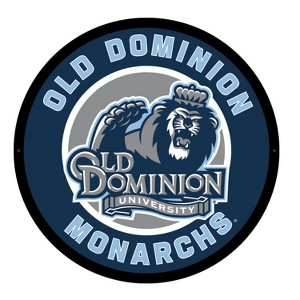 Evergreen Ultra-Thin Edgelight LED Wall Decor, Round, Old Dominion University- 23 x 23 Inches Made In USA - 1 of 4