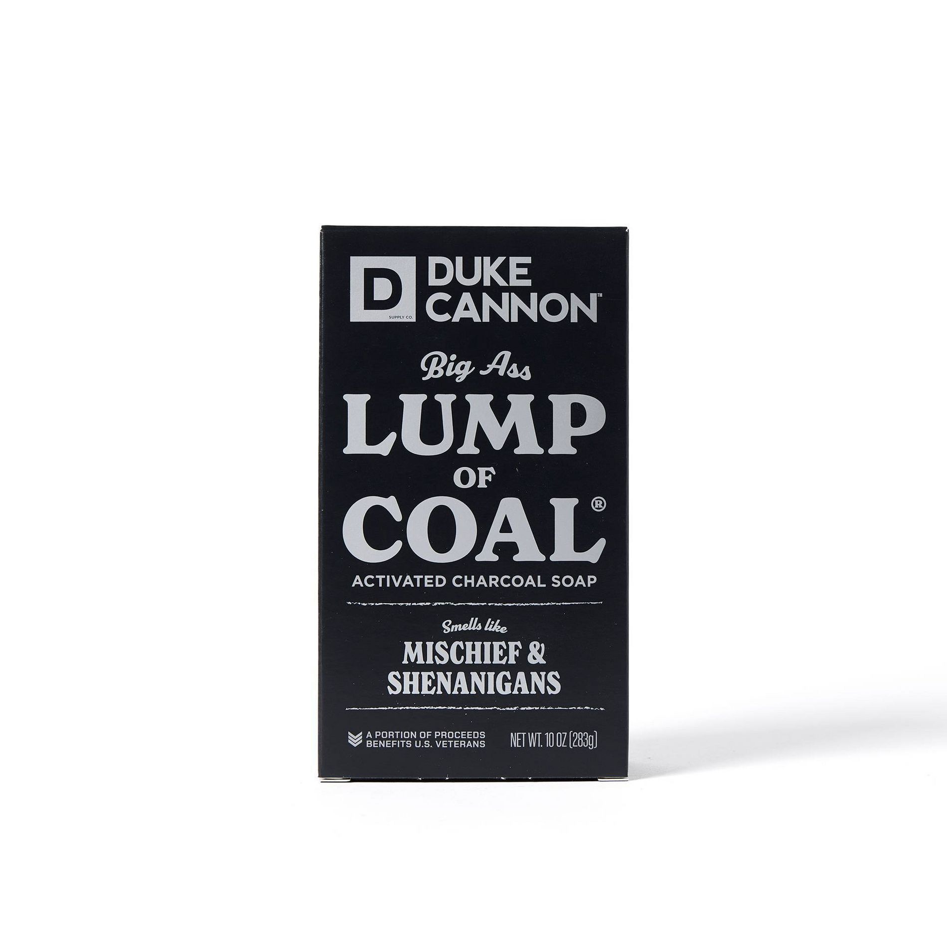 Duke Cannon Supply Co. Men's Big Ass Lump of Coal Bar Soap - Activated Charcoal - 10oz