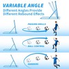 4x4 Ft Multi-Sport Rebounder & Goal Net – 2-in-1 Adjustable Soccer, Baseball, Volleyball Trainer with 3 Angle Settings, Easy Setup for Backyard - 4 of 4