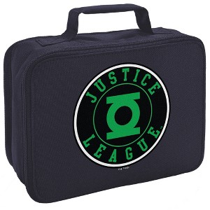 Justice League Green Lantern Athletic Logo Insulated Soft Sided Lunch Box - 1 of 4
