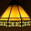 Chloe Lighting Belle Mission Tiffany-Style Blackish Bronze 3 Light Mini Chandelier 21" Wide - 3 of 4