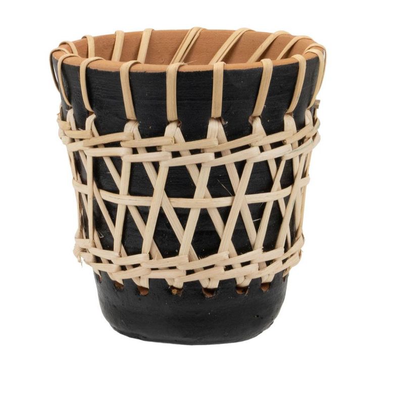 Rattan Woven Planter - Foreside Home and Garden, 1 of 9