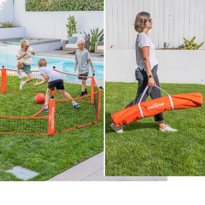 GoSports 10 Ft Portable Indoor/Outdoor Gaga Ball Pit Set