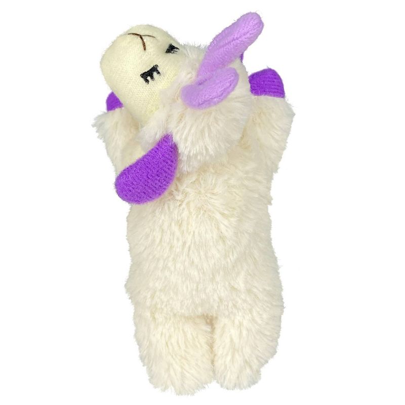 Multipet Easter Lamb Chop with Purple Bunny Ears and Paws Cat Toy, 2 of 5