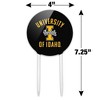 University of Idaho Vandals Acrylic Cake Topper Party Decoration for Wedding Anniversary Birthday Graduation - 2 of 4