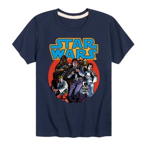 Boys' - Star Wars - Han Solo Comic Toddler And Youth Short Sleeve Tee Short Sleeve Graphic T-Shirt - 1 of 3