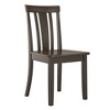 Inspire Q 2pk Keenan Slat Back Dining Chairs Finish - 4 of 4