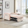 PAGED Multifunctional Sofa Bed Folding Sofa Bed Single Sofa Recliner with Curved Backrest for Living Room, Apartment - 2 of 4