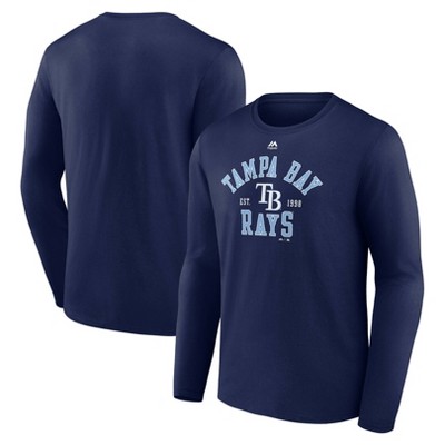 MLB Tampa Bay Rays Men's Long Sleeve Core T-Shirt