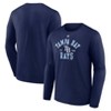 MLB Tampa Bay Rays Men's Long Sleeve Core T-Shirt - 3 of 3