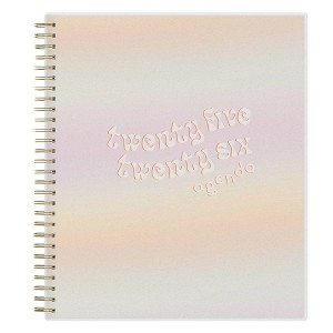 Blue Sky 8"x10" Weekly/Monthly Spiral Planner Smooth Frosted Mayana Ombre - 1 of 4