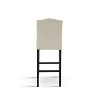 Sapphtopaz Modern Bar Stools Set of 2, PU Upholstery Dining Chairs with Wood Legs, Barstools with Footrest, High Chair for Kitchen Island - 4 of 4