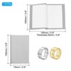 Unique Bargains Pure Cotton Flannel Jewelry Cleaning Portable Cleaning Cloth 10 Pcs - 2 of 4