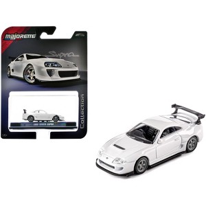 1995 Toyota Supra RHD (Right Hand Drive) White "Collection" Series 1/64 Diecast Model Car by Majorette - 1 of 4