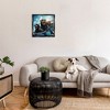 Stupell Industries Bears on Rollercoaster Black Floater Framed Canvas Wall Art - 2 of 4