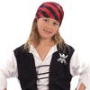 Striped Pirate Girl Child Costume - 2 of 4
