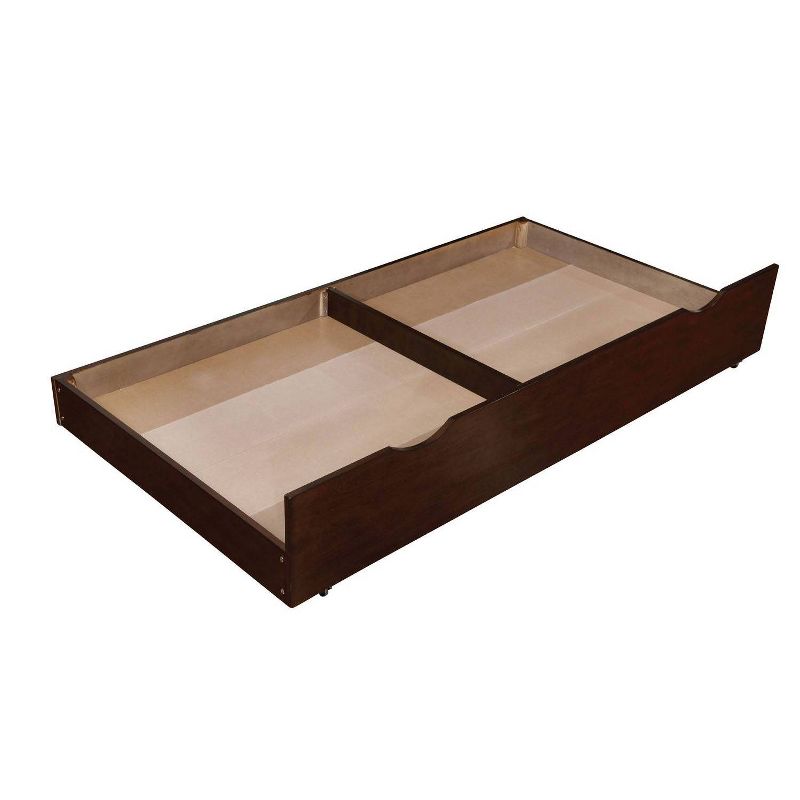 Twin Portero Youth Kids&#39; Trundle Brown Cherry - ioHOMES, 5 of 8